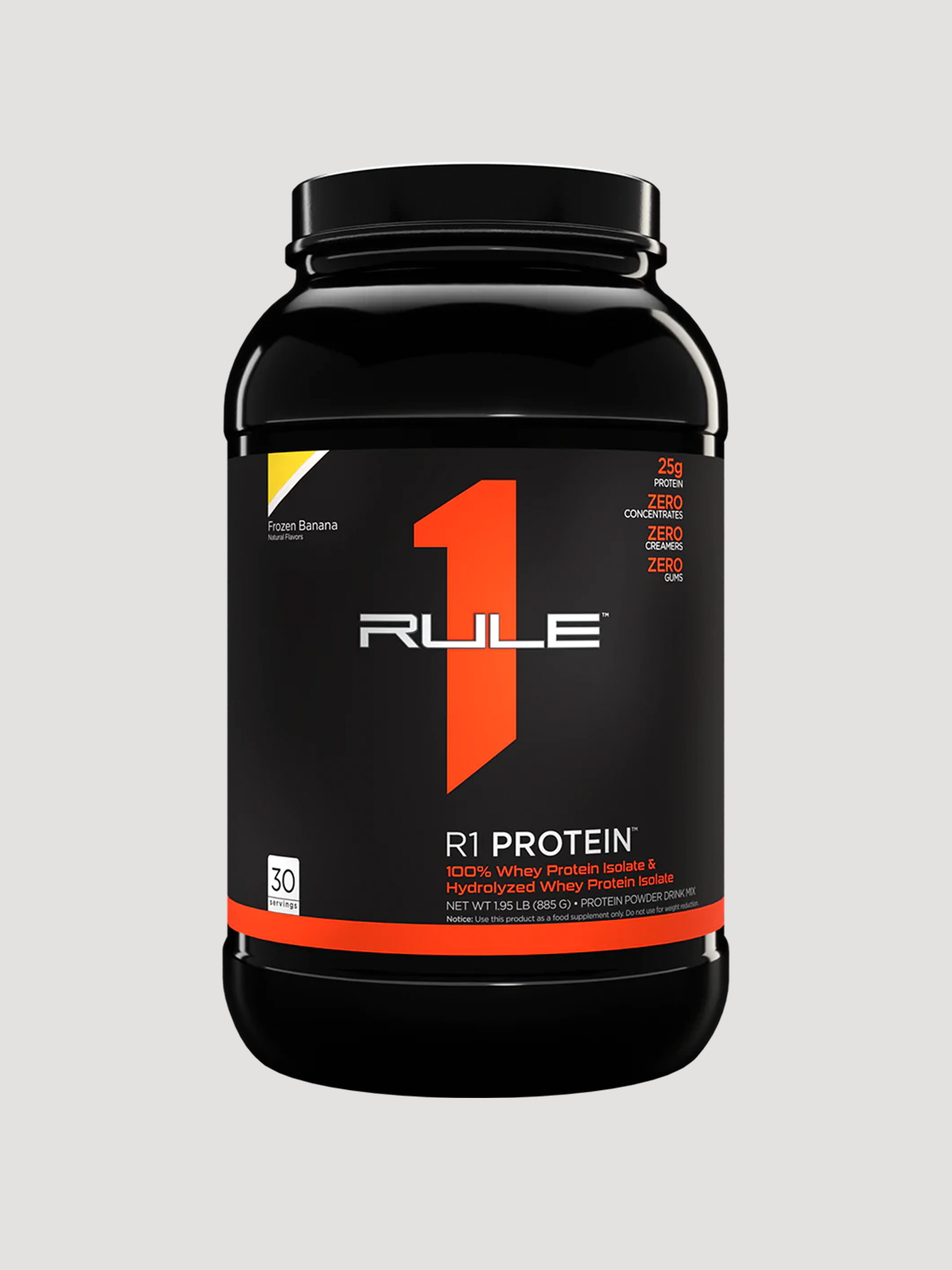 R1 Whey Protein Isolate By Rule 1-Protein-Rule1-Frozen Banana-Club Bunker