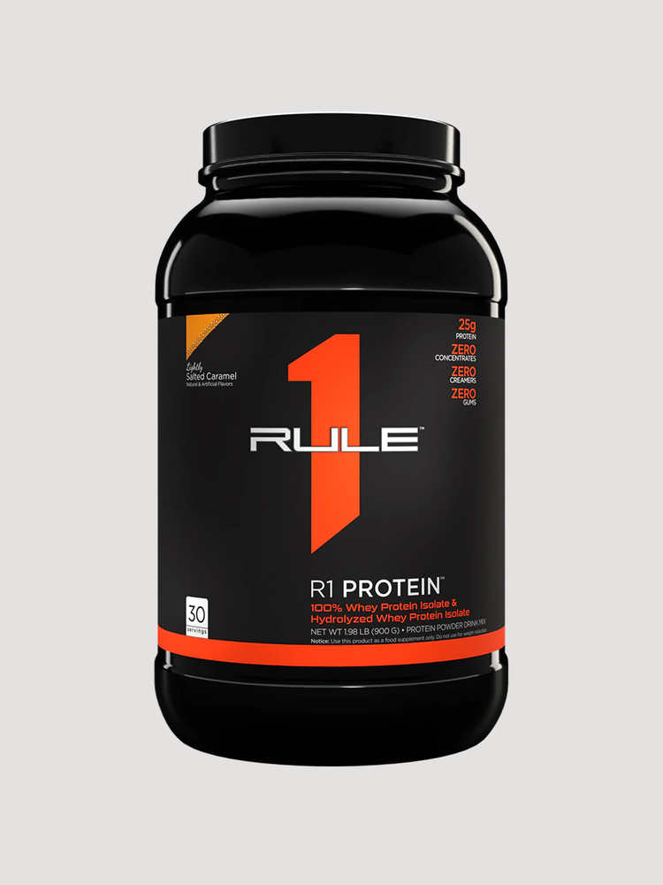 R1 Whey Protein Isolate By Rule 1-Protein-Rule1-Lightly Salted Caramel-Club Bunker