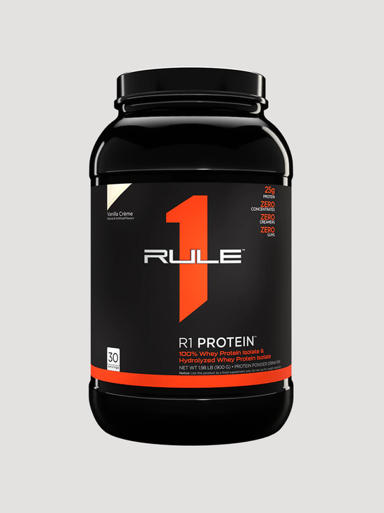 R1 Whey Protein Isolate By Rule 1-Protein-Rule1-Vanilla Creme-Club Bunker