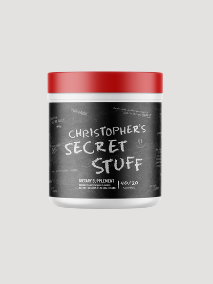 RAW Thavage CBum Pre Workout-Preworkout-CBum-Christopher&