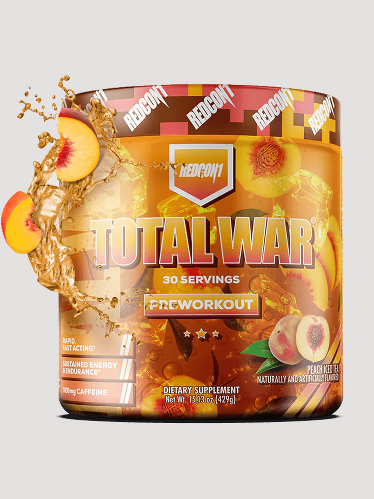 Redcon1 Total War Pre-workout-Preworkout-Redcon1-Peach Iced Tea-Club Bunker