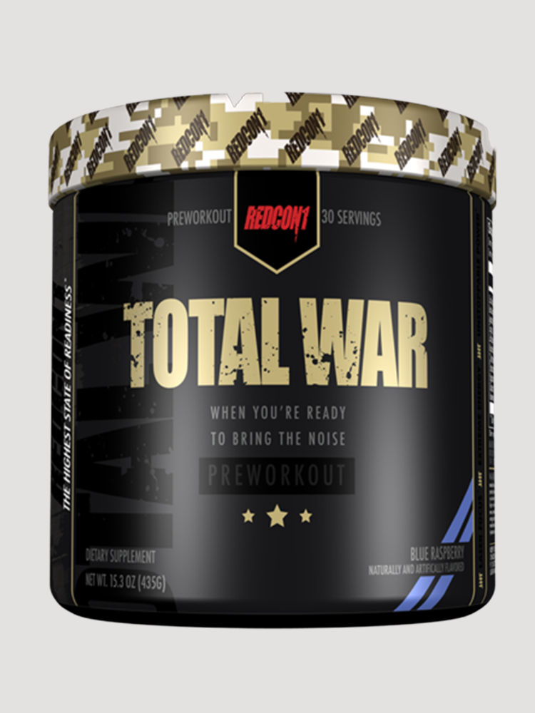 Redcon1 Total War Pre-workout-Preworkout-Redcon1-Blue Raspberry-Club Bunker