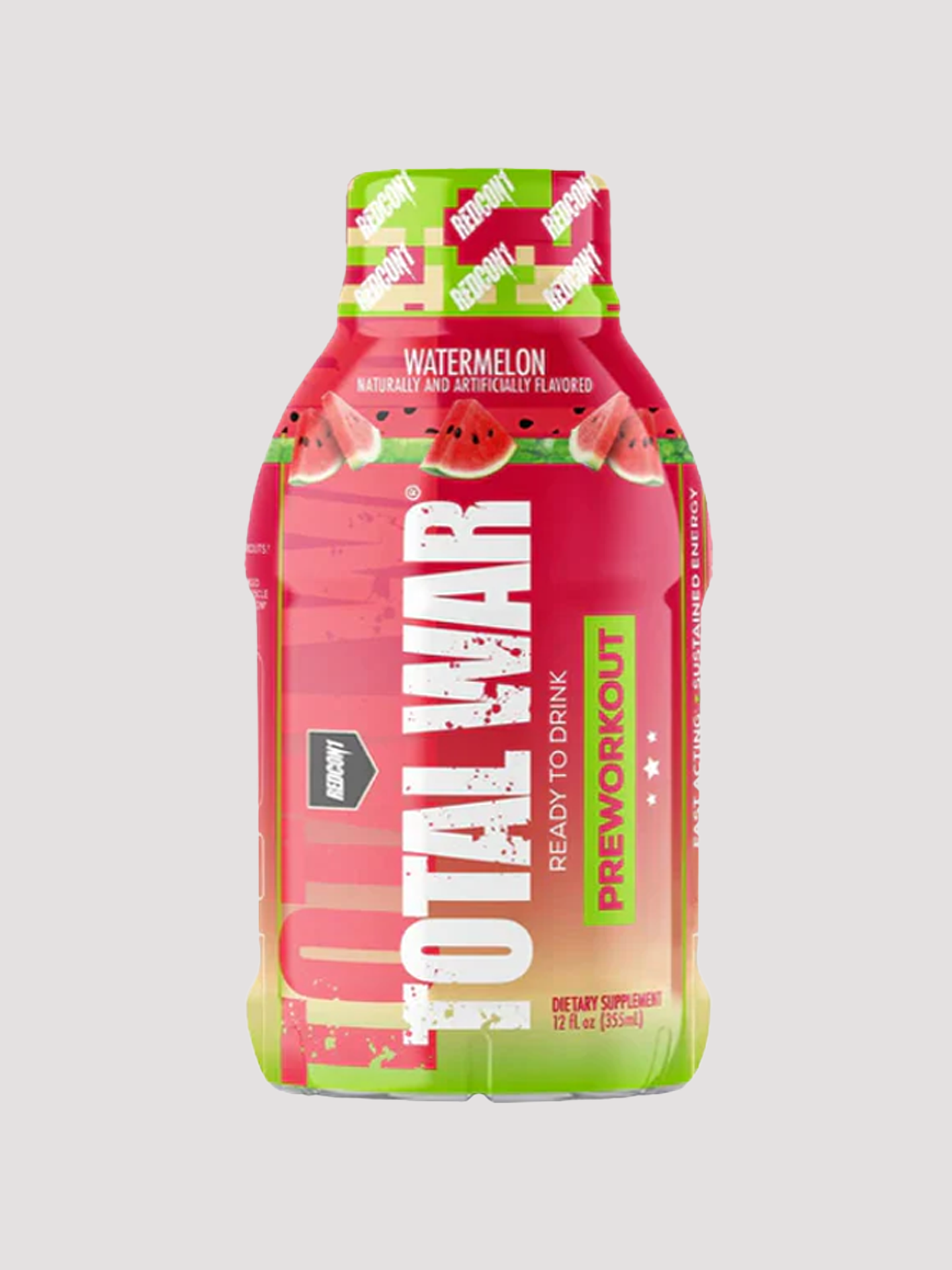 Redcon1 Total War RTD Preworkout-Drinks & RTDs-Redcon1-Watermelon-Club Bunker