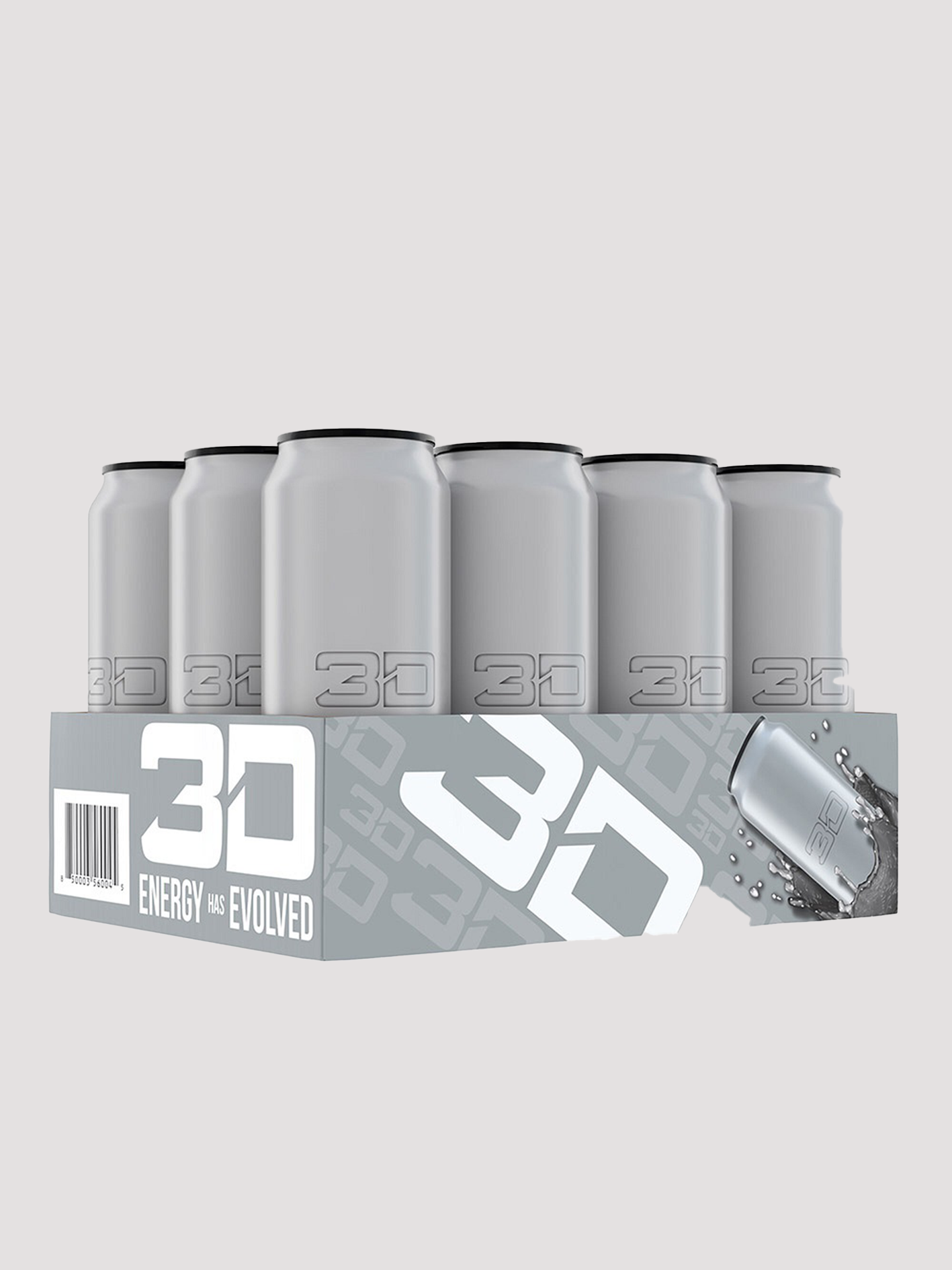 3D Energy 12 Pack-Drinks & RTDs-3D Energy-Chrome-Club Bunker