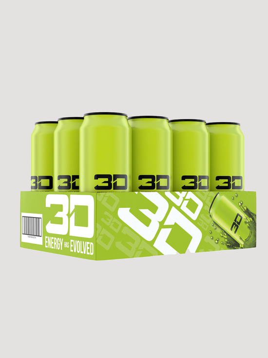 3D Energy 12 Pack-Drinks & RTDs-3D Energy-Green-Club Bunker