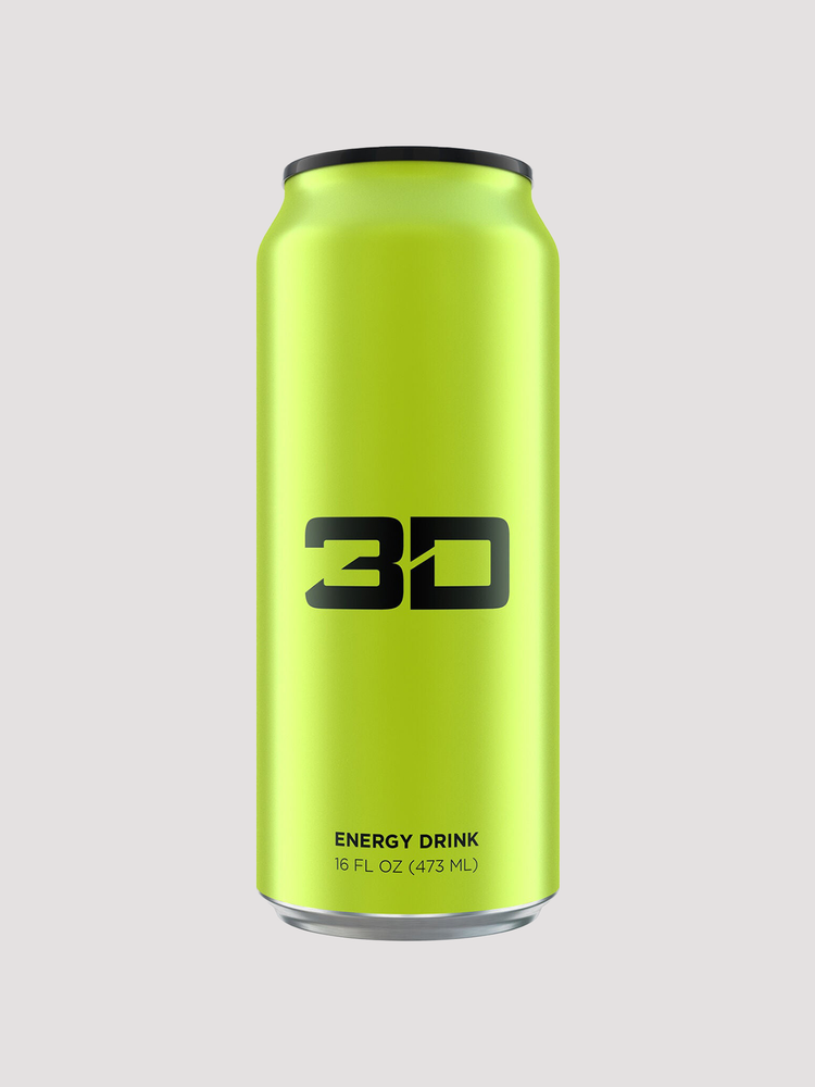 3D Energy RTD-Drinks & RTDs-3D Energy-Green-Club Bunker