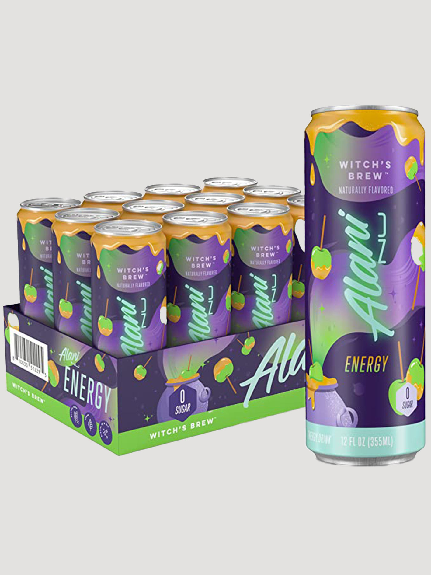Alani Nu Energy 12 Pack-Drinks &amp; RTDs-Alani Nu-Witches Brew-Club Bunker