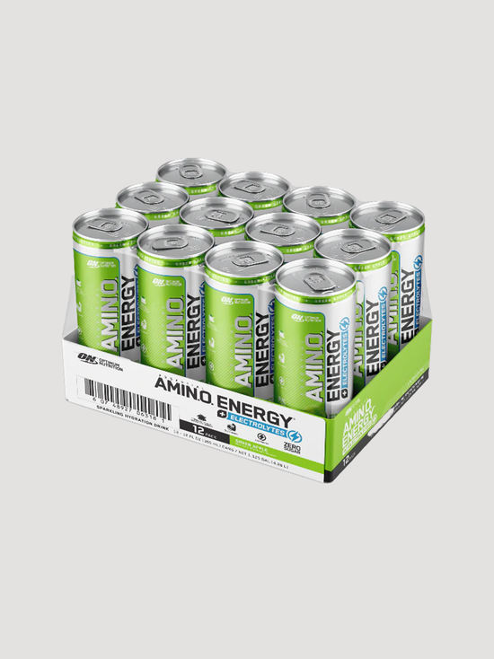 Amino Energy 12 Pack-Drinks & RTDs-Optimum Nutrition-Green Apple-Club Bunker