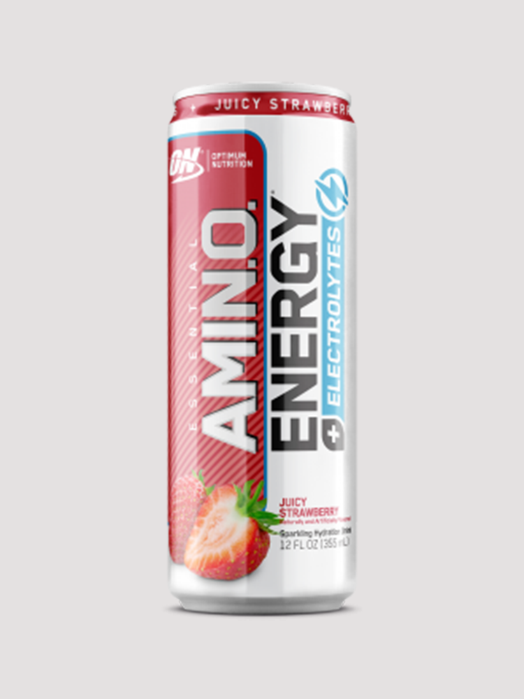 Amino Energy RTD-Drinks & RTDs-Optimum Nutrition-Strawberry-Club Bunker