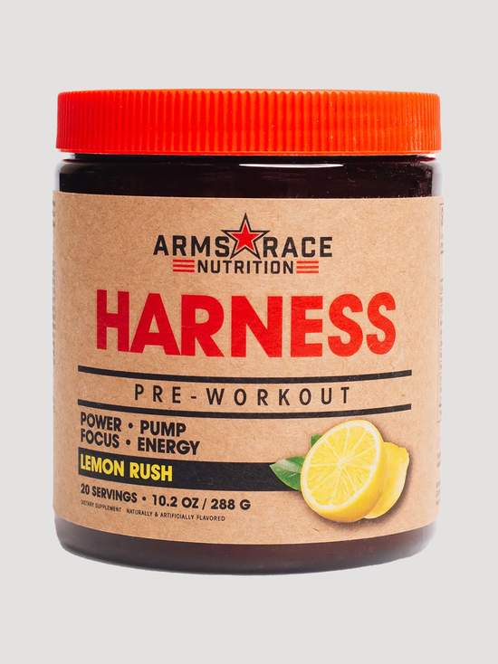 Arms Race Nutrition Harness Preworkout-Preworkout-Arms Race-Lemon Rush-Club Bunker