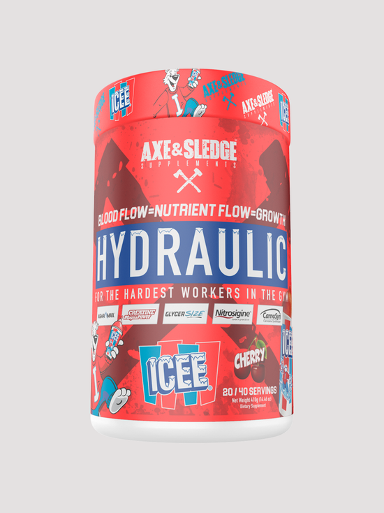 Axe & Sledge Hydraulic-Preworkout-Axe & Sledge-Cherry ICEE-Club Bunker