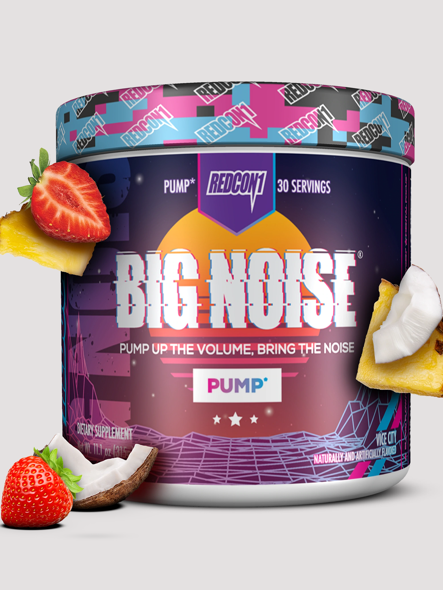 Big Noise - Non-Stim Pre-Workout Powder-Preworkout-Redcon1-Vice City-Club Bunker