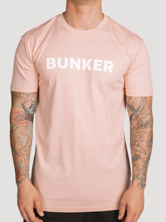 Bunker Tee Mens-Merch-Club Bunker-Pink-S-Club Bunker
