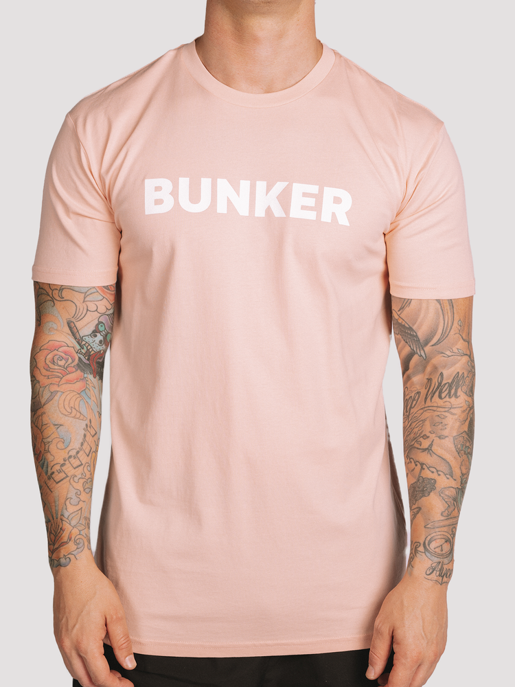 Bunker Tee Mens-Merch-Club Bunker-Pink-S-Club Bunker