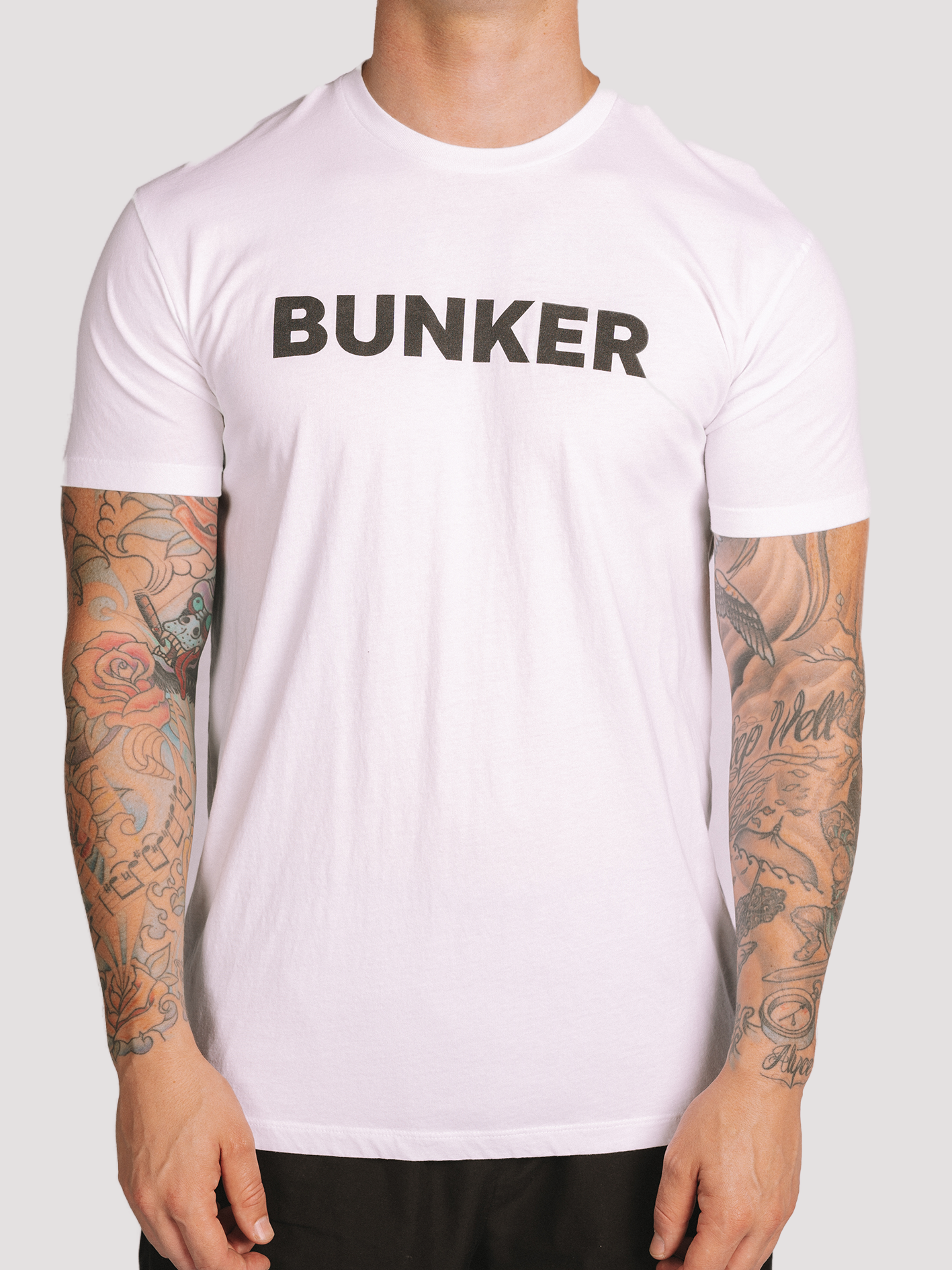 Bunker Tee Mens-Merch-Club Bunker-White-S-Club Bunker