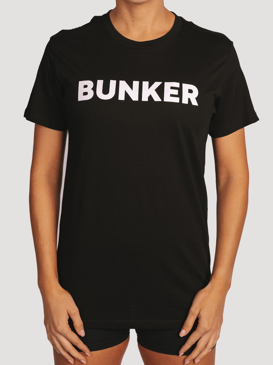 Bunker Tee Womens-Merch-Club Bunker-Black-S-Club Bunker