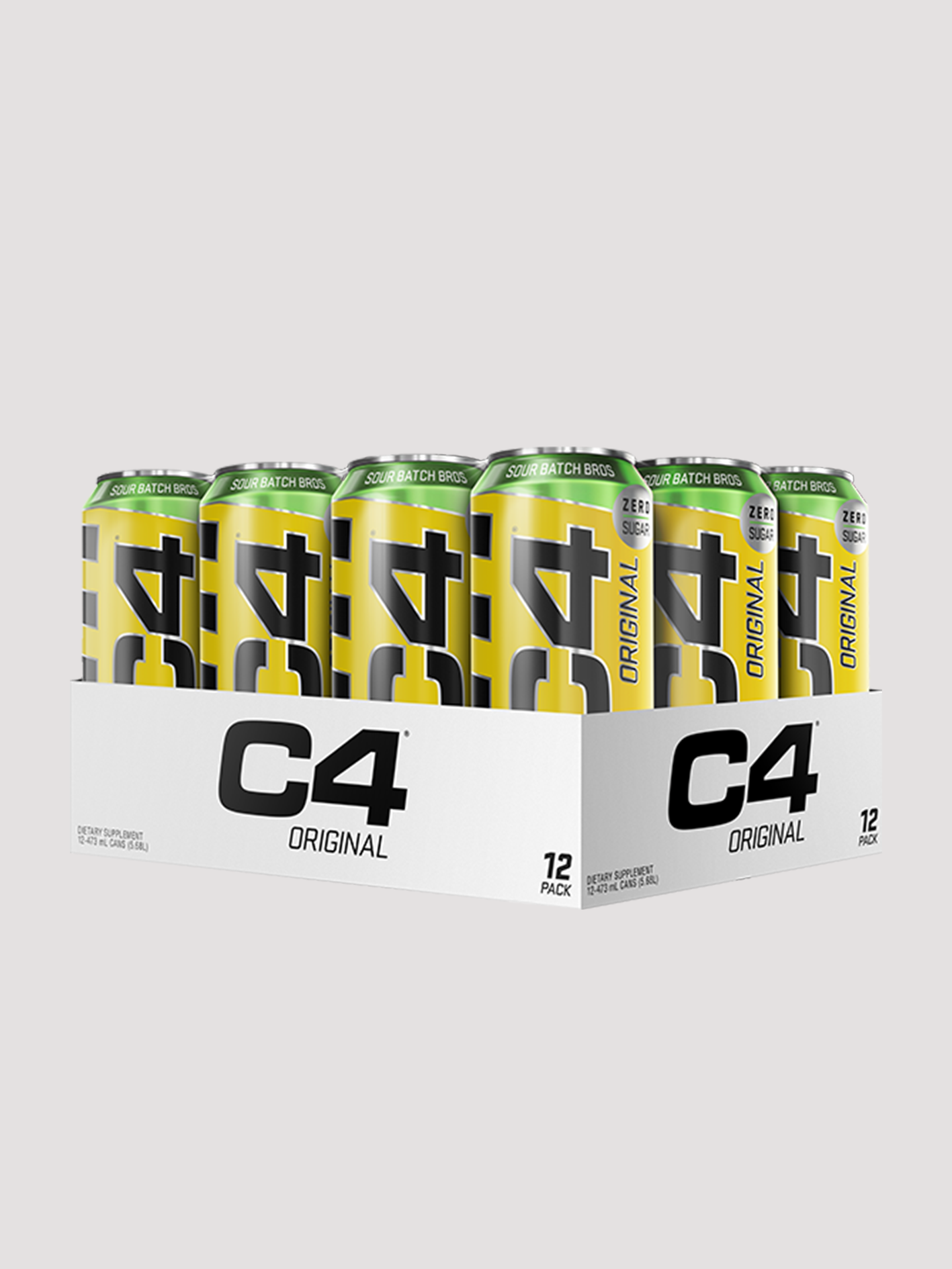 C4 Energy Carbonated 12 Pack-Drinks &amp; RTDs-Cellucor-Sour Batch Bros-Club Bunker