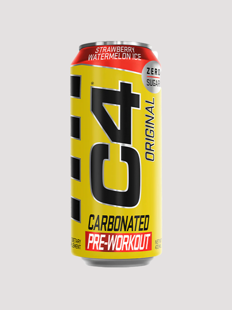 C4 Energy Carbonated RTD-Drinks & RTDs-Cellucor-Strawberry Watermelon-Club Bunker