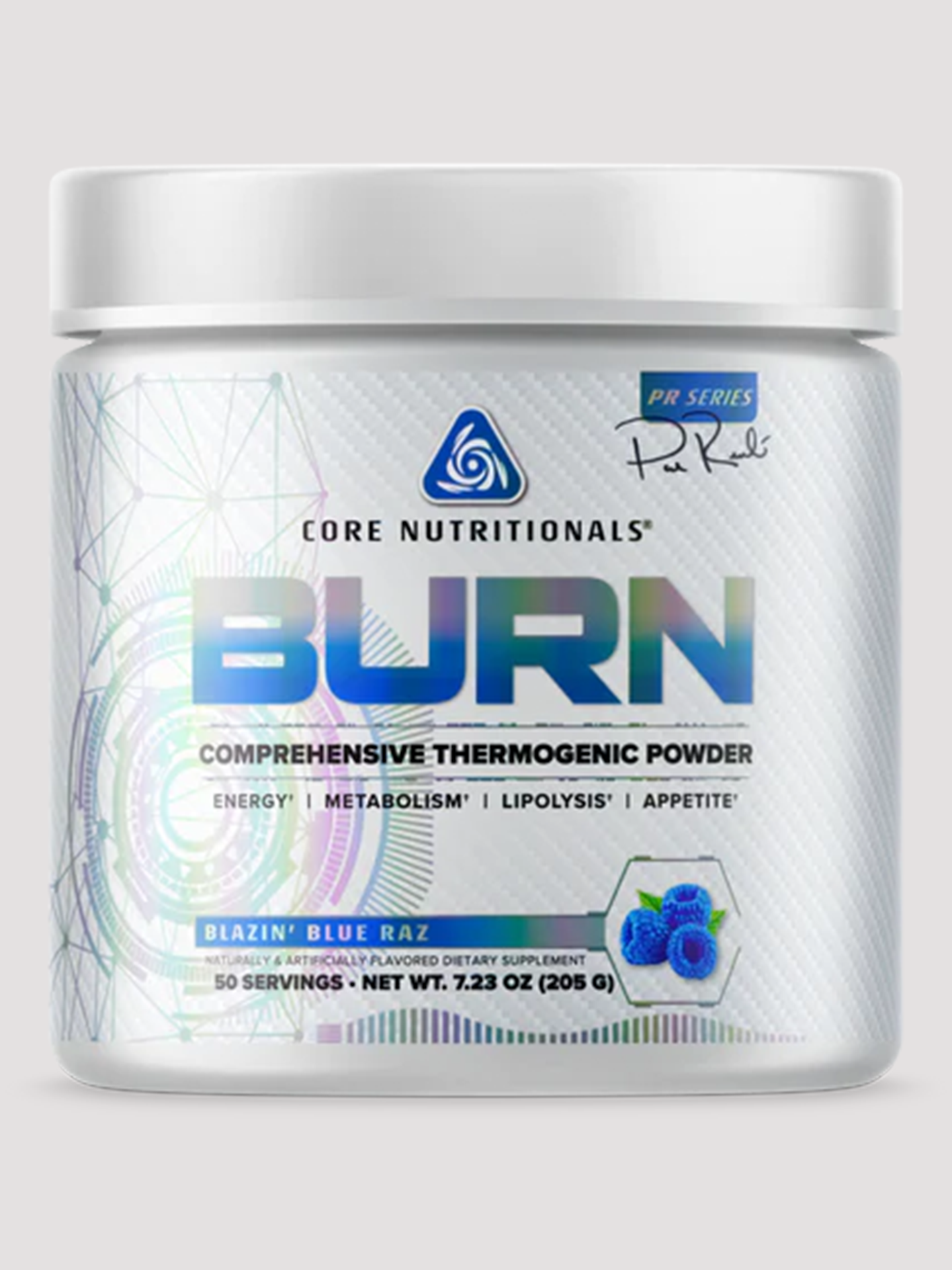 Core Burn PR Fat Burner-Preworkout-Core Nutritionals-Blue Raz-Club Bunker