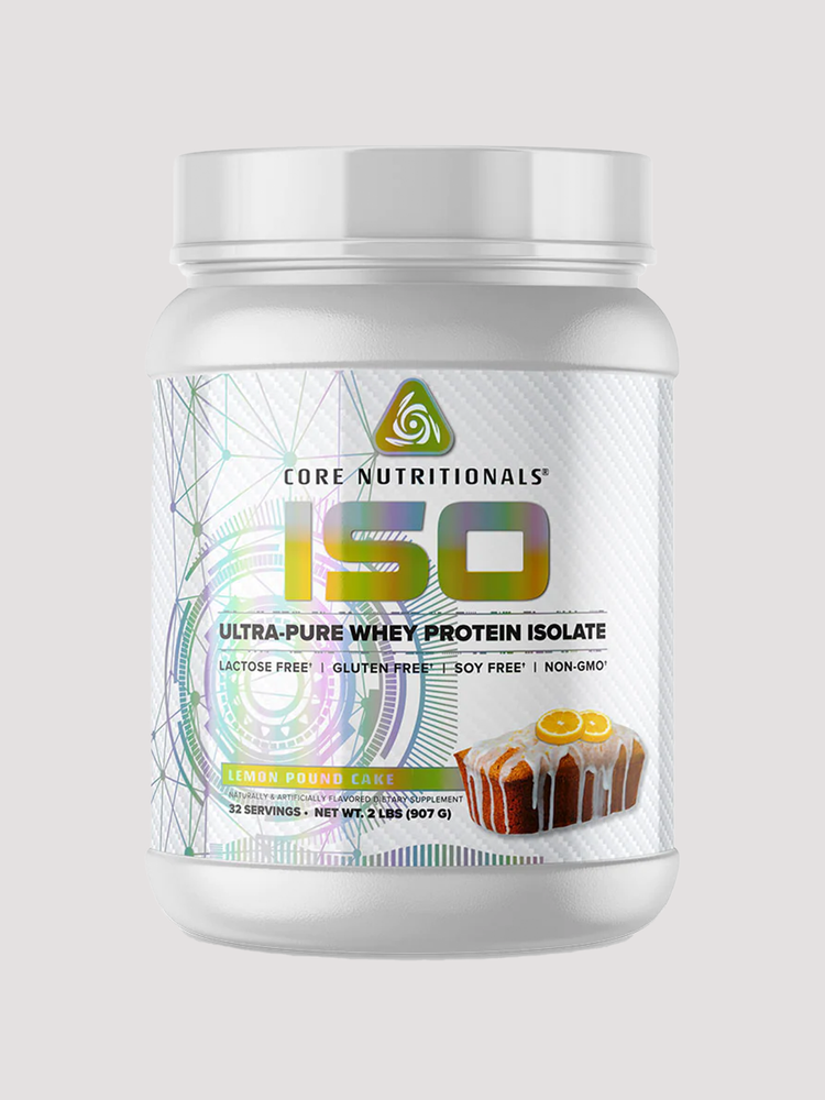 Core ISO Whey Protein Isolate-Protein-Core Nutritionals-Lemon Pound Cake-Club Bunker