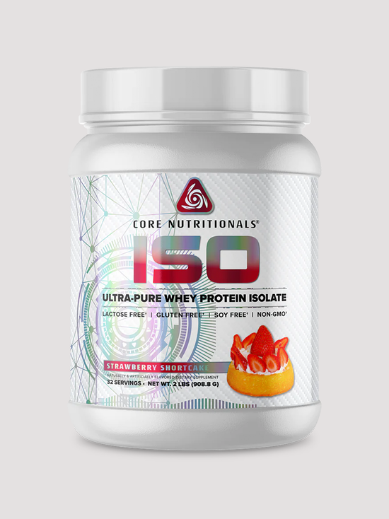 Core ISO Whey Protein Isolate-Protein-Core Nutritionals-Strawberry Shortcake-Club Bunker