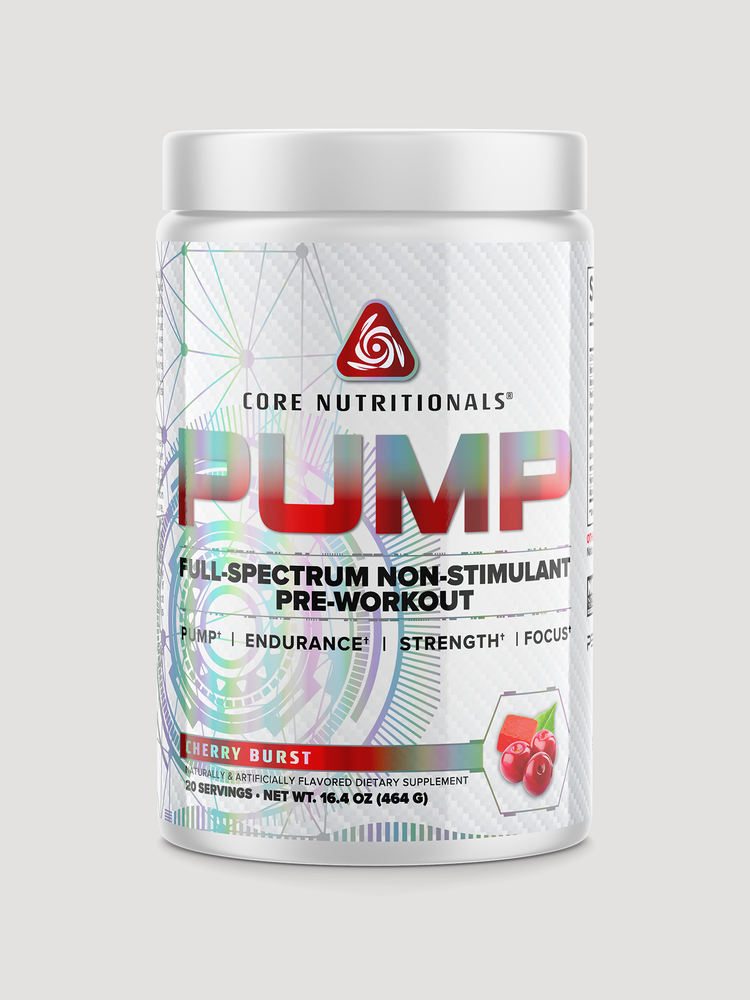 Core Pump Non-Stim Pre-Workout-Preworkout-Core Nutritionals-Cherry Burst-Club Bunker