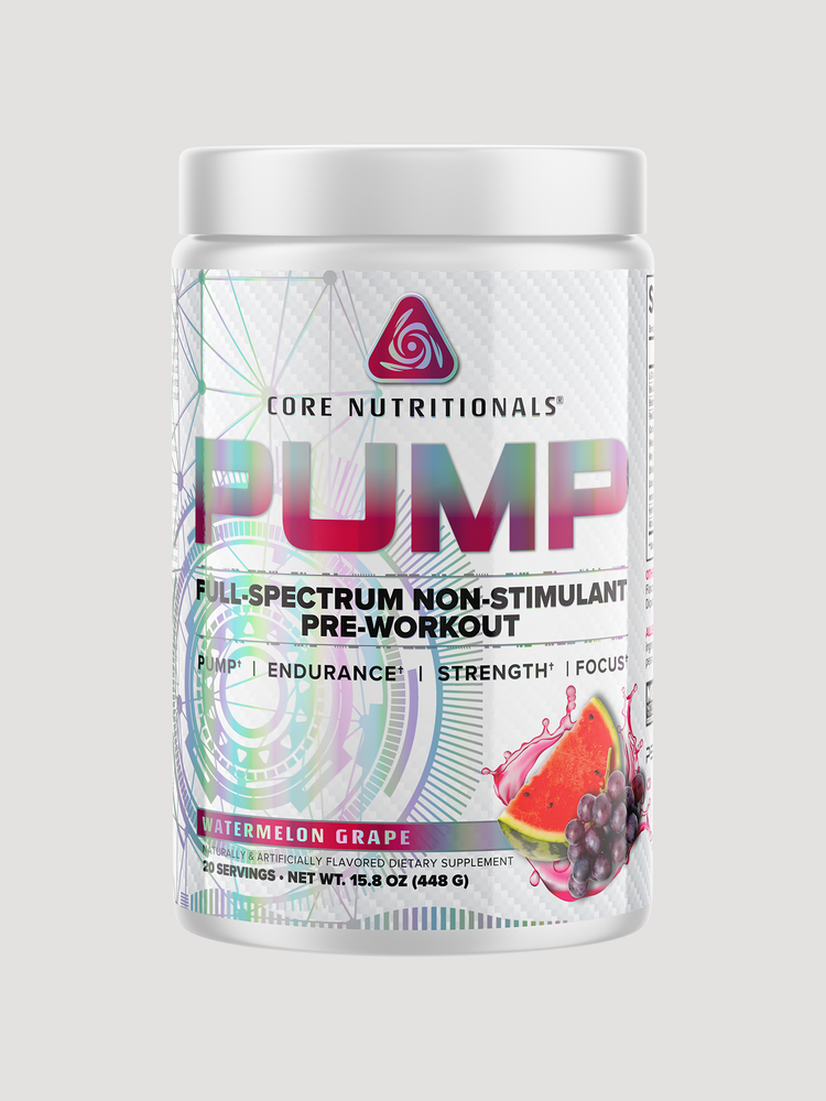 Core Pump Non-Stim Pre-Workout-Preworkout-Core Nutritionals-Watermelon Grape-Club Bunker