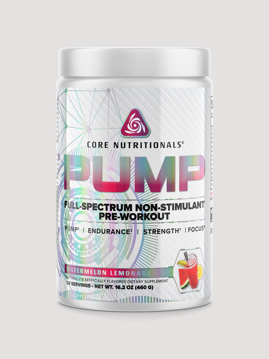 Core Pump Non-Stim Pre-Workout-Preworkout-Core Nutritionals-Watermelon Lemonade-Club Bunker