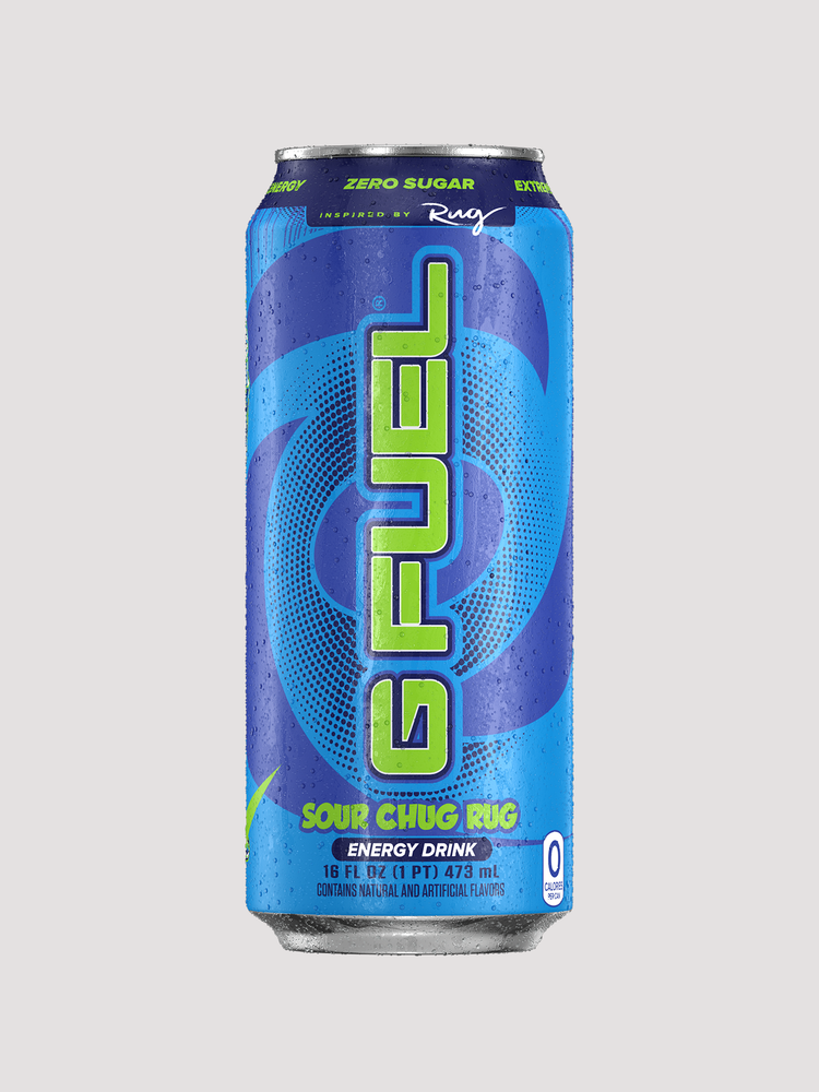 GFuel Energy Can RTD-Drinks & RTDs-G Fuel-Sour Blue Chug Rug-Club Bunker