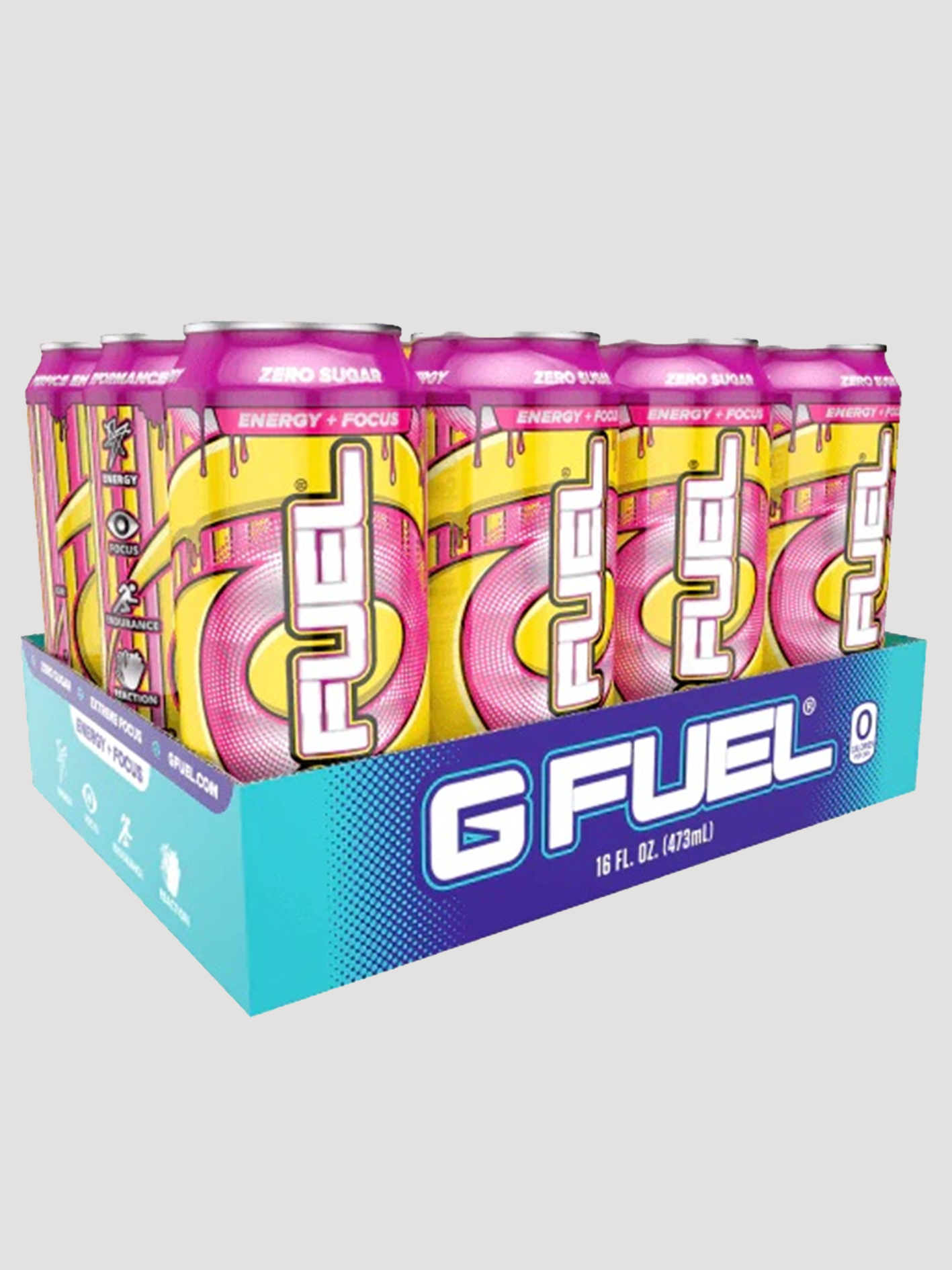GFuel Energy Cans 12 Pack-Drinks & RTDs-G Fuel-Hype Sauce-Club Bunker