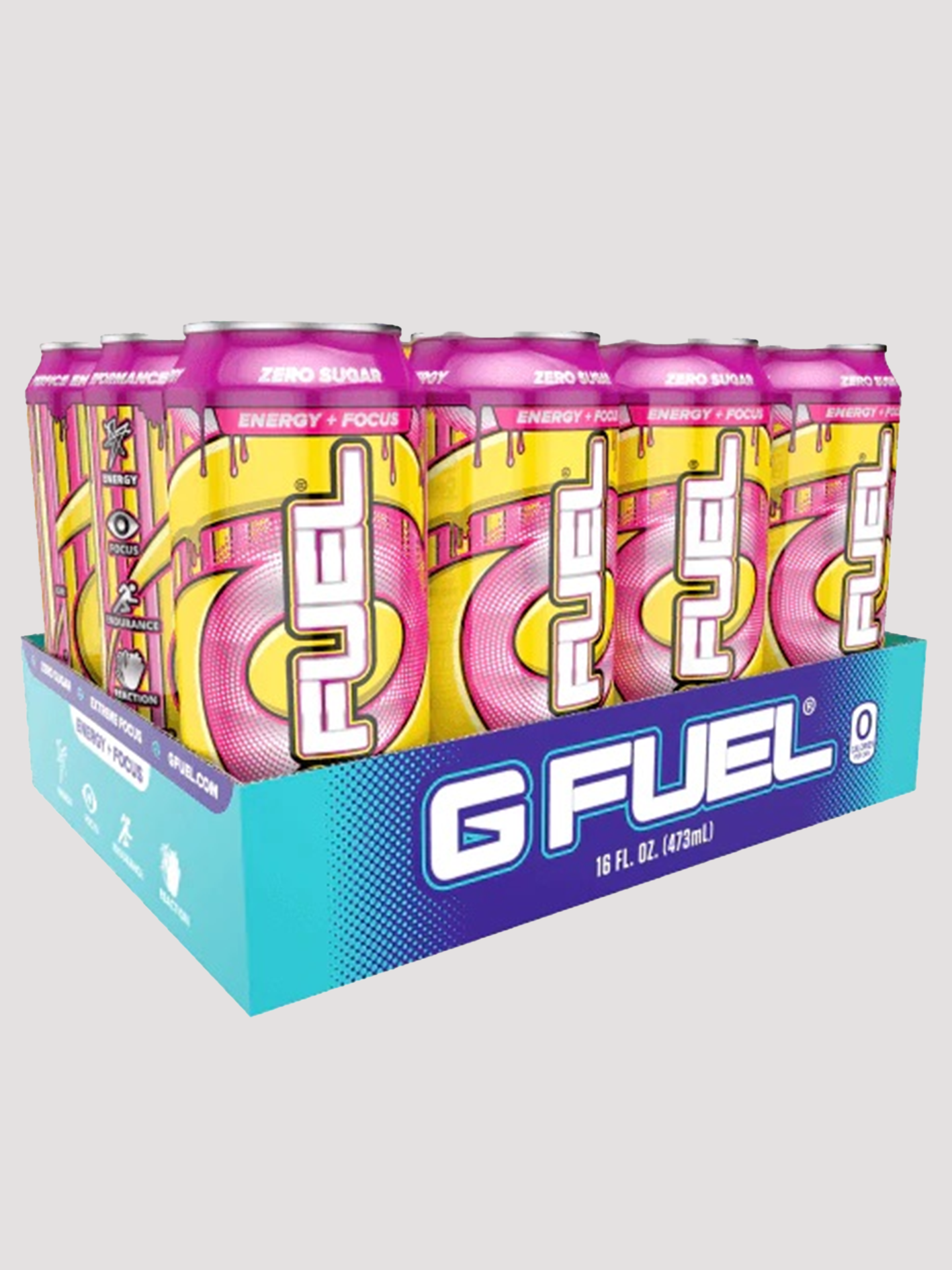 GFuel Energy Cans 12 Pack-Drinks &amp; RTDs-G Fuel-Hype Sauce-Club Bunker