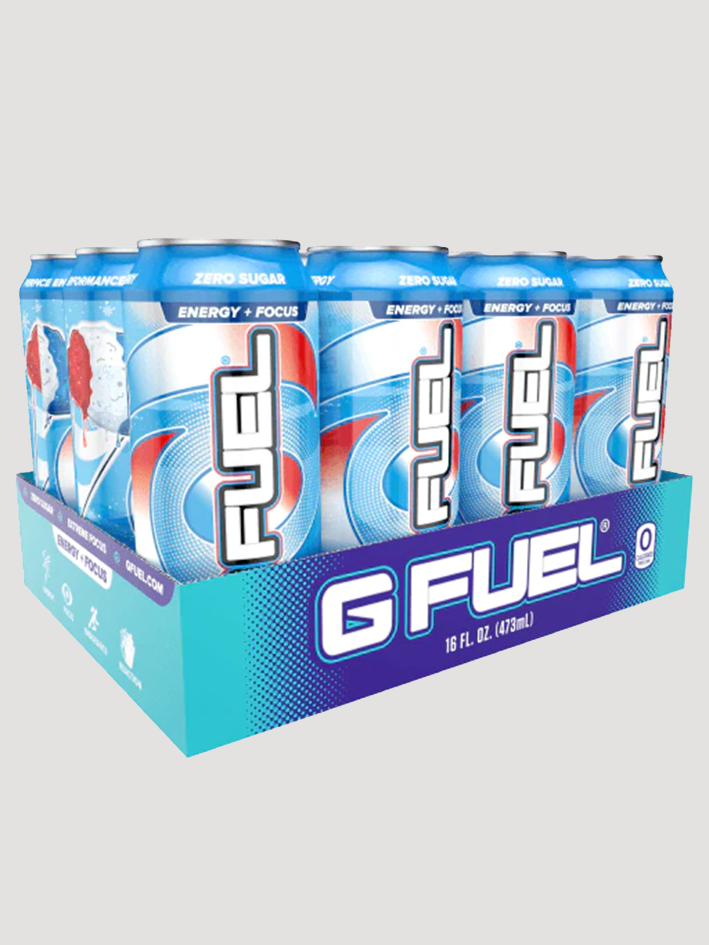 GFuel Energy Cans 12 Pack-Drinks & RTDs-G Fuel-Snow Cone-Club Bunker