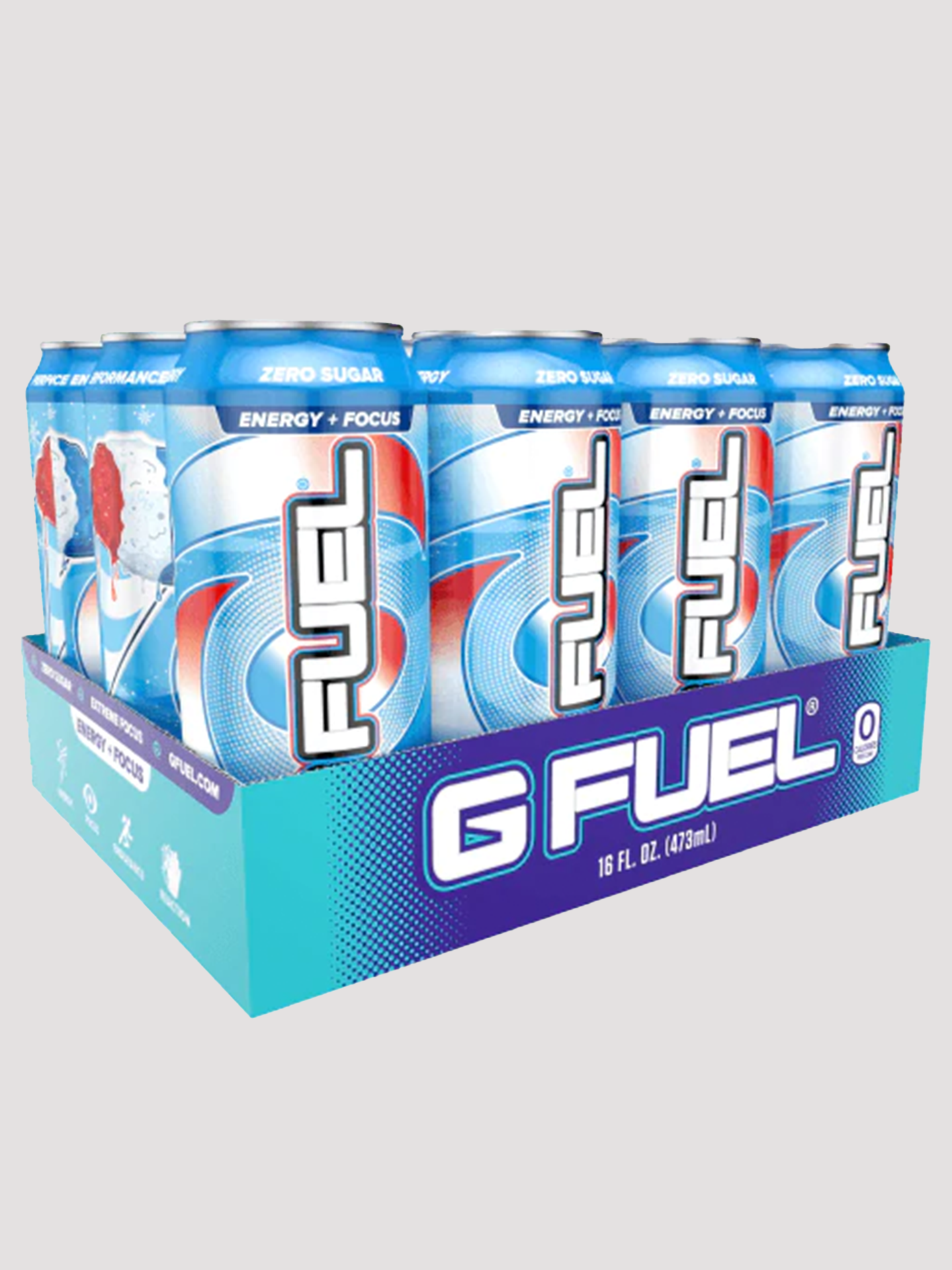 GFuel Energy Cans 12 Pack-Drinks &amp; RTDs-G Fuel-Snow Cone-Club Bunker