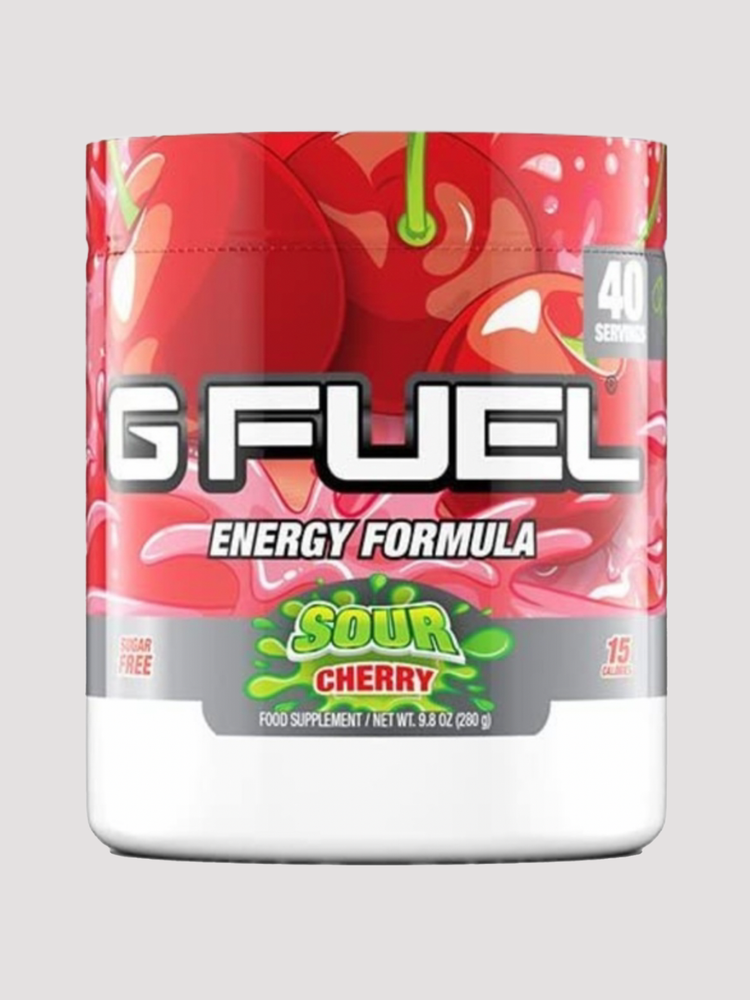 GFuel Energy Formula Powder Tub-Preworkout-G Fuel-Sour Cherry-Club Bunker