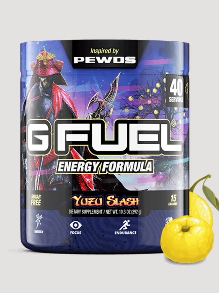 GFuel Energy Formula Powder Tub-Preworkout-G Fuel-Yuzu Slash-Club Bunker
