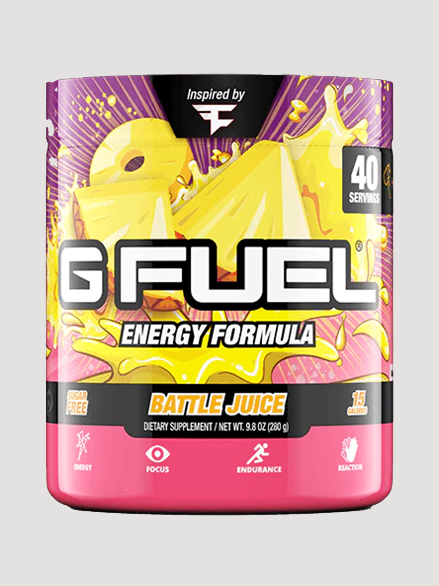 GFuel Energy Formula Powder Tub-Preworkout-G Fuel-Battle Juice-Club Bunker