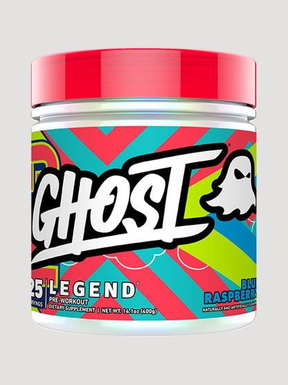 Ghost Legend Preworkout-Preworkout-Ghost-Blue Raspberry-Club Bunker