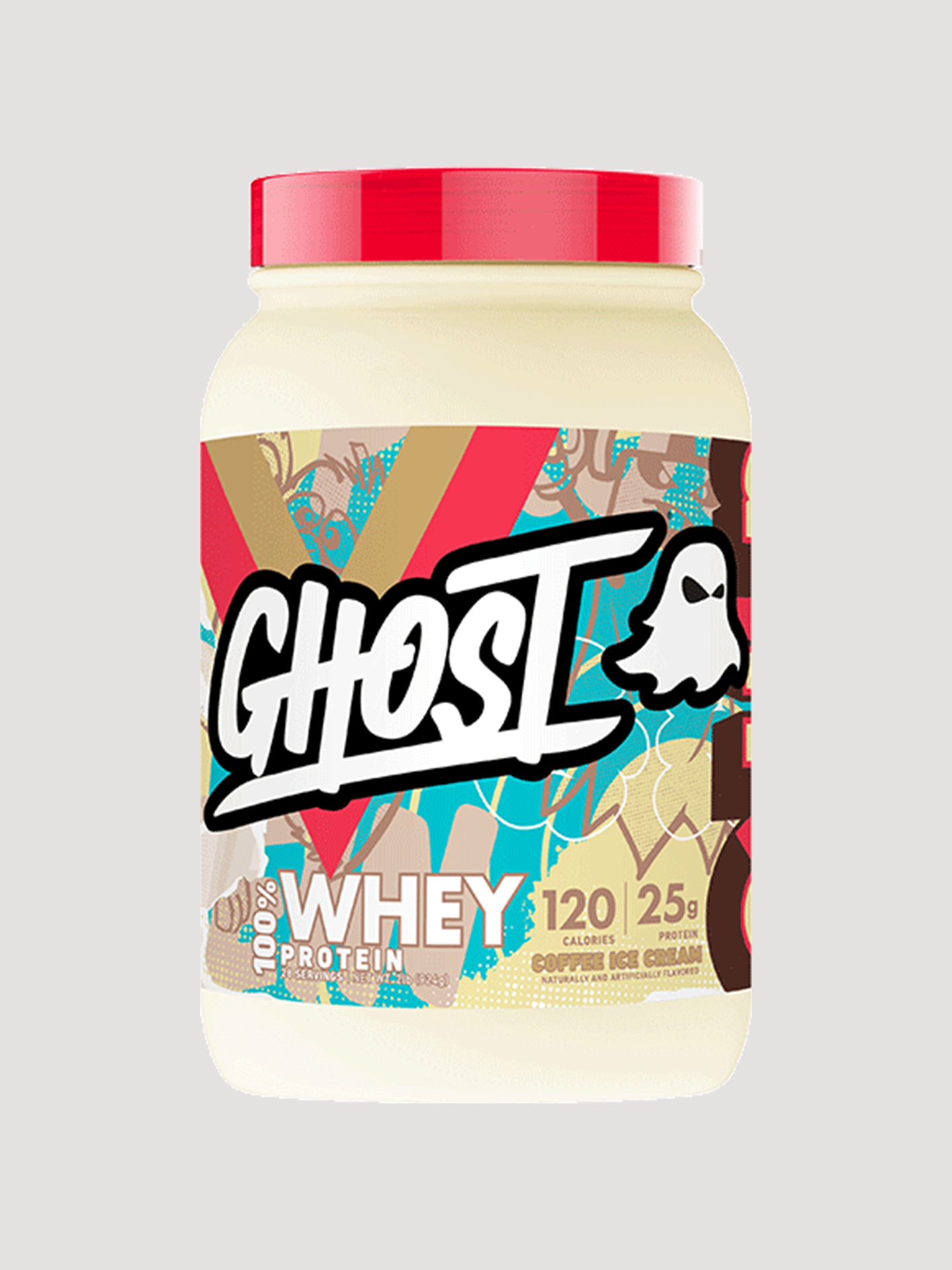Ghost Whey Protein-Protein-Ghost-Coffee Ice Cream-Club Bunker
