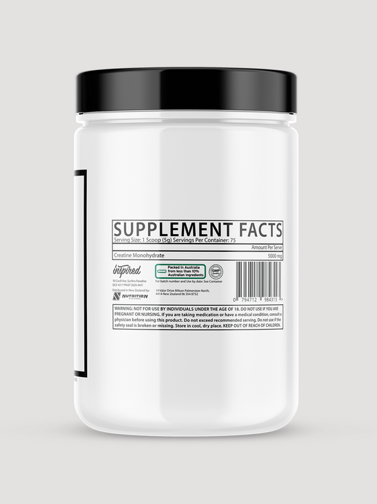 Inspired Creatine Monohydrate-Amino Acids-Inspired Nutraceuticals-Club Bunker