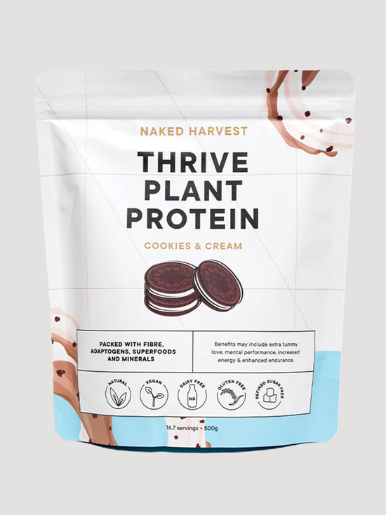Naked Harvest Thrive Plant Protein-Protein-Naked Harvest-Cookies and Cream-Club Bunker