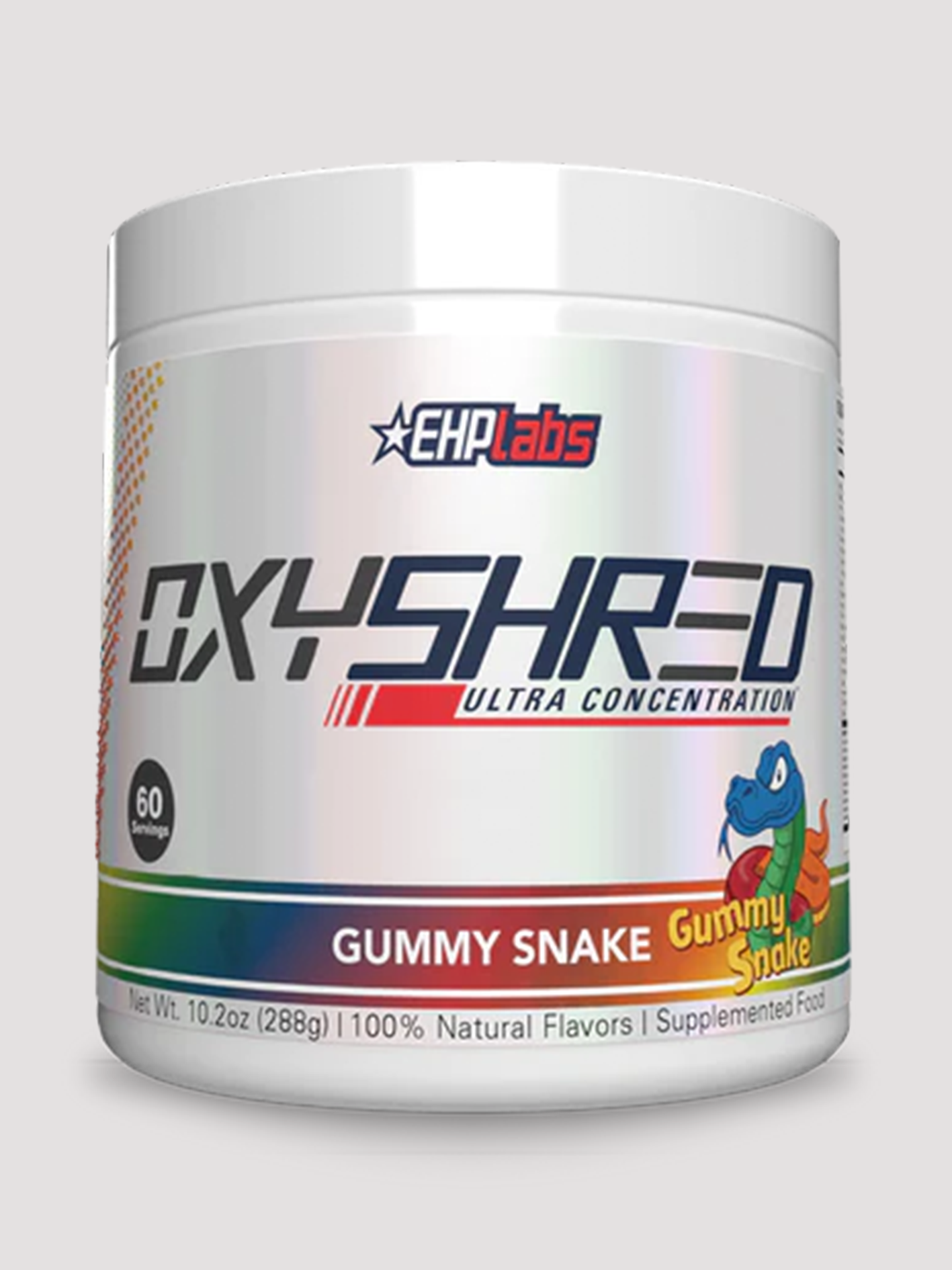 OxyShred by EHP Labs 60 Serve-Preworkout-EHP Labs-Gummy Snake-Club Bunker