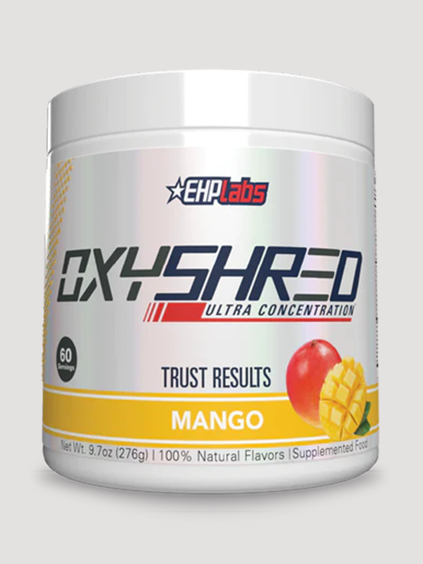 OxyShred by EHP Labs 60 Serve-Preworkout-EHP Labs-Mango-Club Bunker