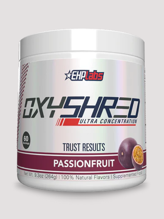 OxyShred by EHP Labs 60 Serve-Preworkout-EHP Labs-Passionfruit-Club Bunker
