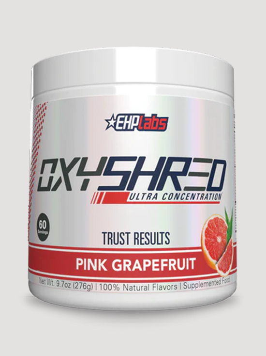 OxyShred by EHP Labs 60 Serve-Preworkout-EHP Labs-Pink Grapefruit-Club Bunker