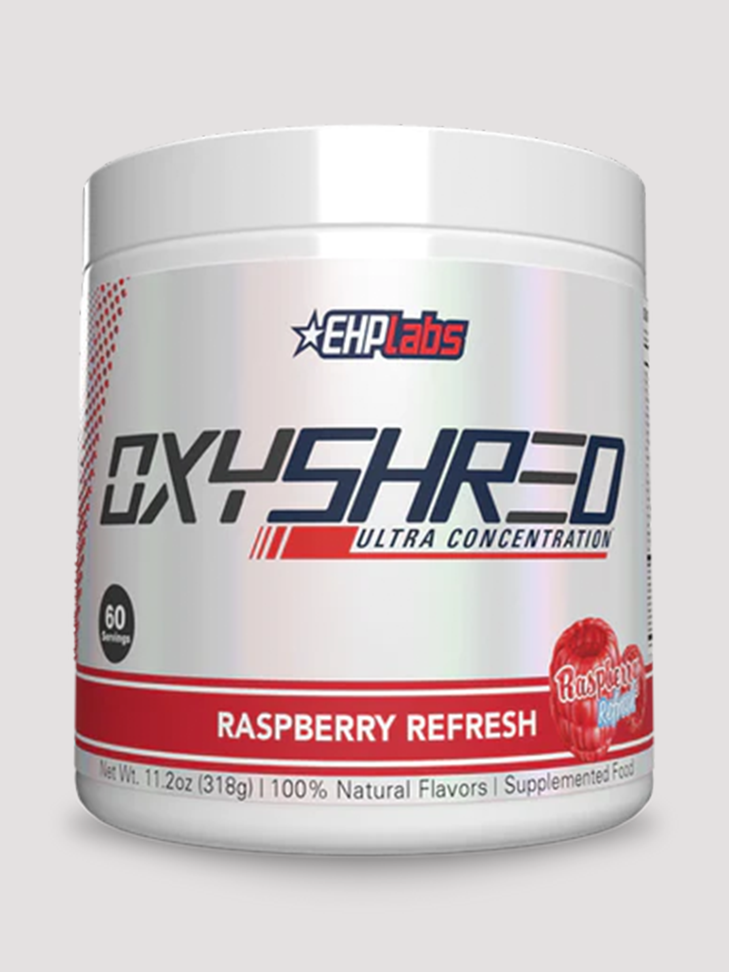 OxyShred by EHP Labs 60 Serve-Preworkout-EHP Labs-Raspberry Refresh-Club Bunker