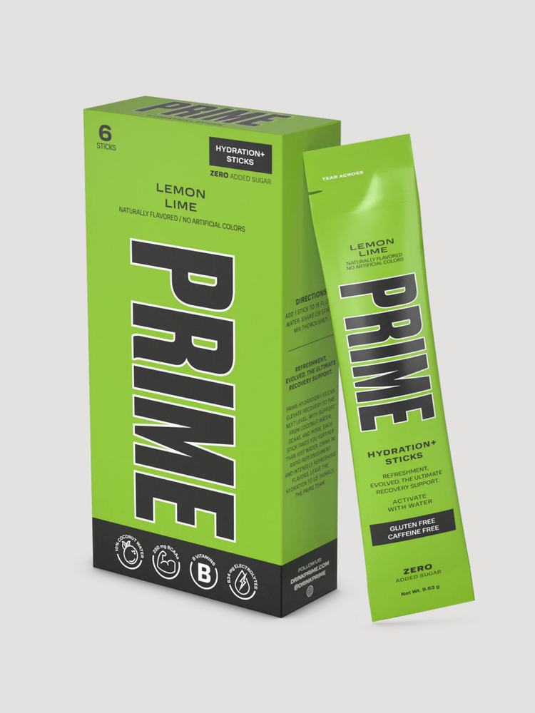 Prime Hydration Sticks 6 Pack-Drinks & RTDs-Prime-Lemon Lime-Club Bunker