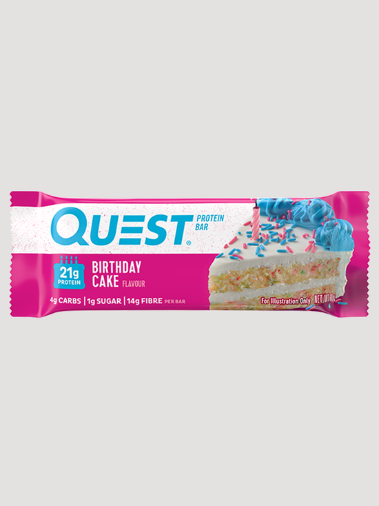 Quest Bar-Snacks / Bars-Quest-Birthday Cake-Club Bunker