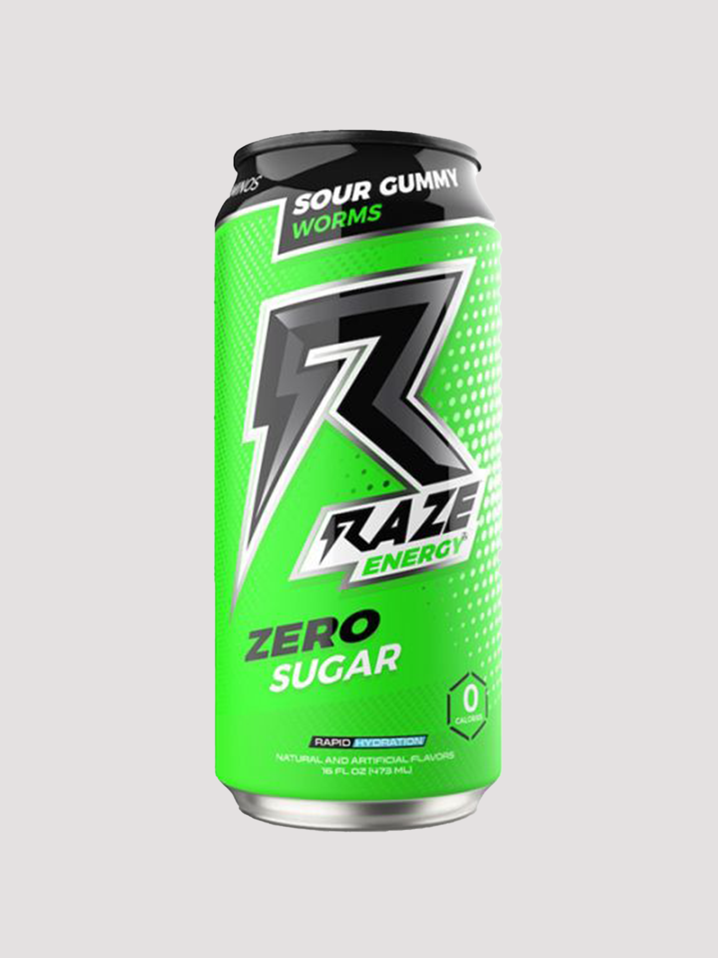 Raze Energy Drink-Drinks & RTDs-Repp Sports-Sour Gummy Worms-Club Bunker