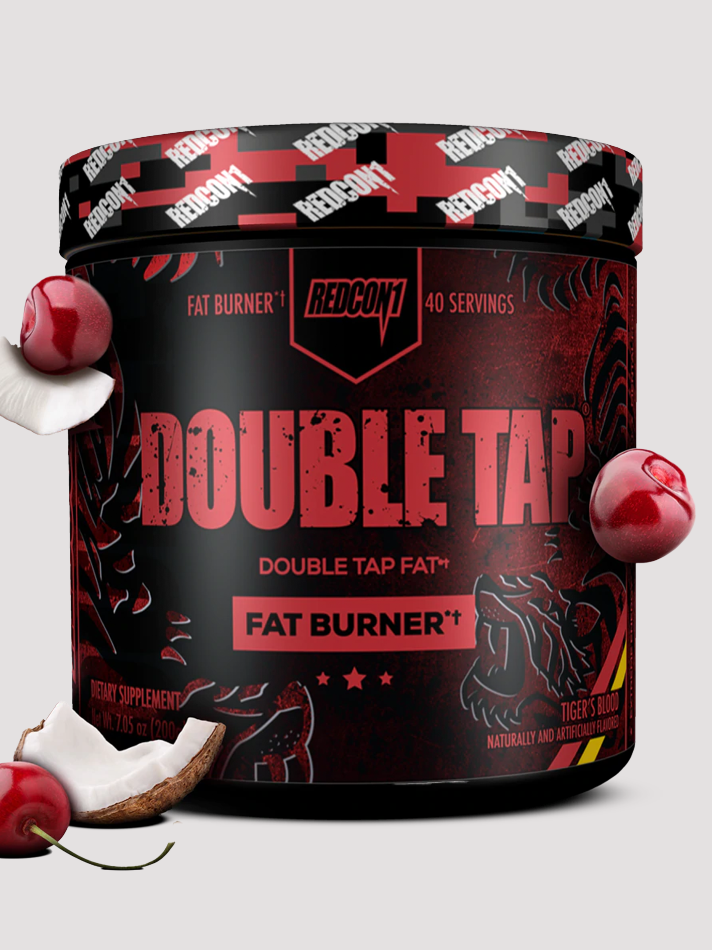 Redcon1 Double Tap Fat Burner-Preworkout-Redcon1-Tigers Blood-Club Bunker