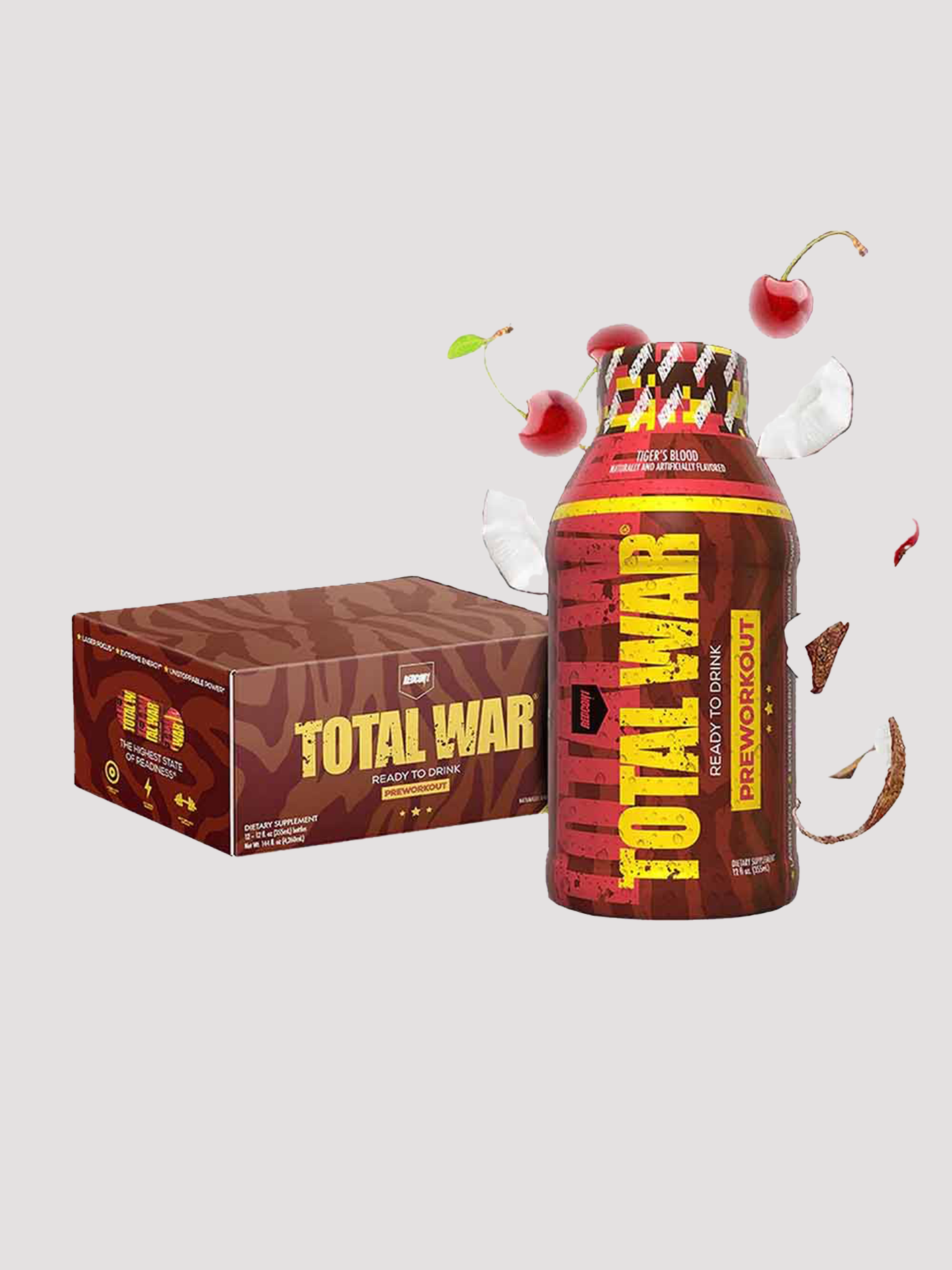 Total War RTD 12 Pack-Drinks &amp; RTDs-Redcon1-Tigers Blood-Club Bunker